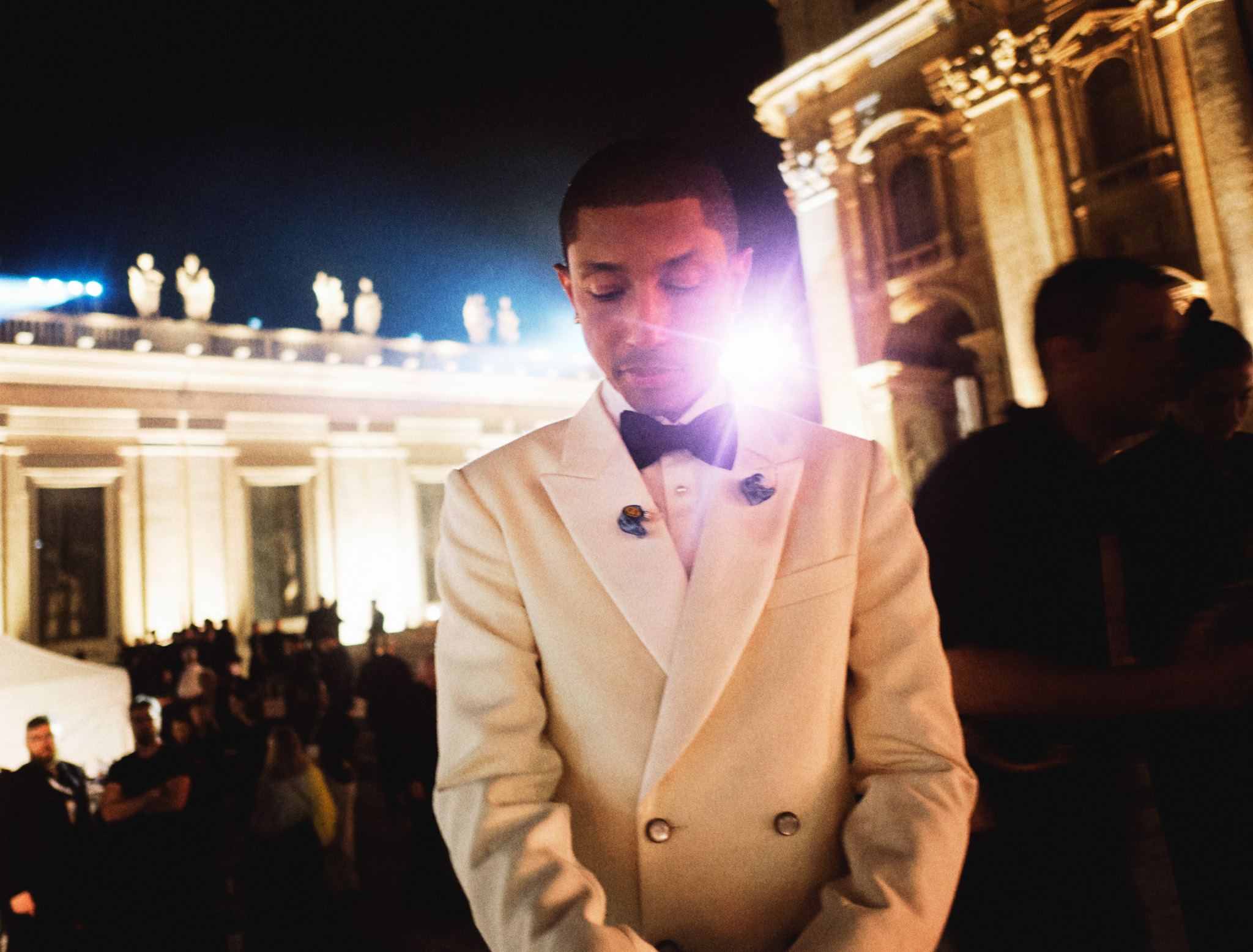 Gildon &emdash; Pharrell Williams at The Vatican City